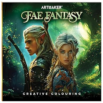 Art Maker Creative Colouring Fae Fantasy (Romantasy)