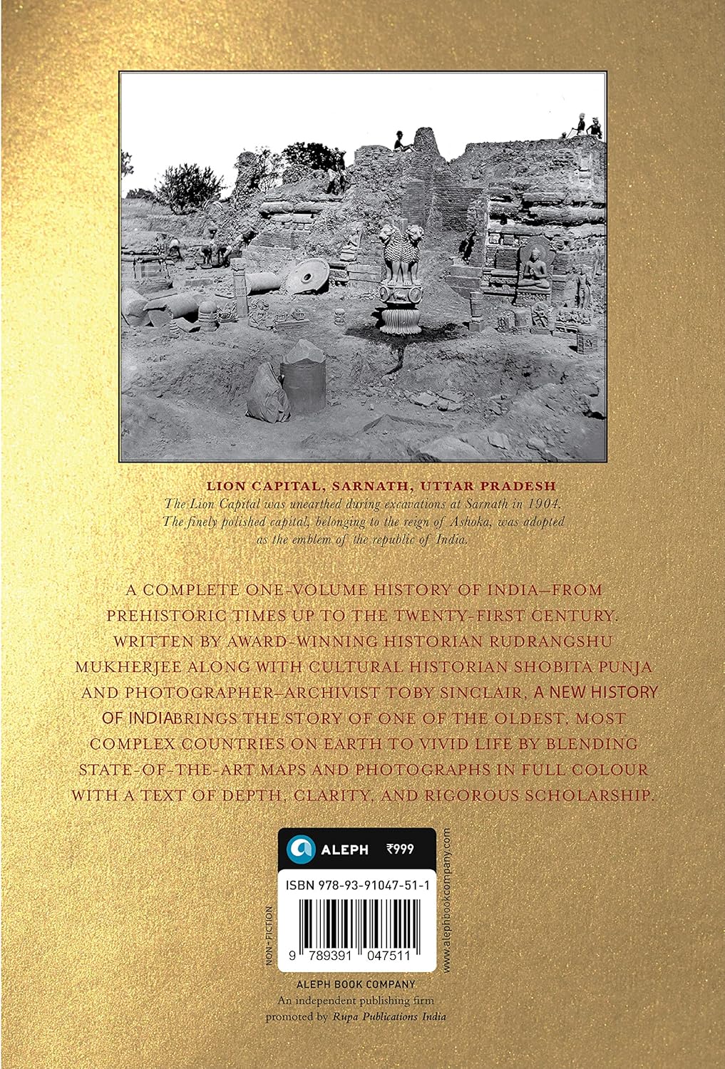 Rudrangshu Mukherjee 
A NEW HISTORY OF INDIA: From Its Origins to the Twenty-First Century
