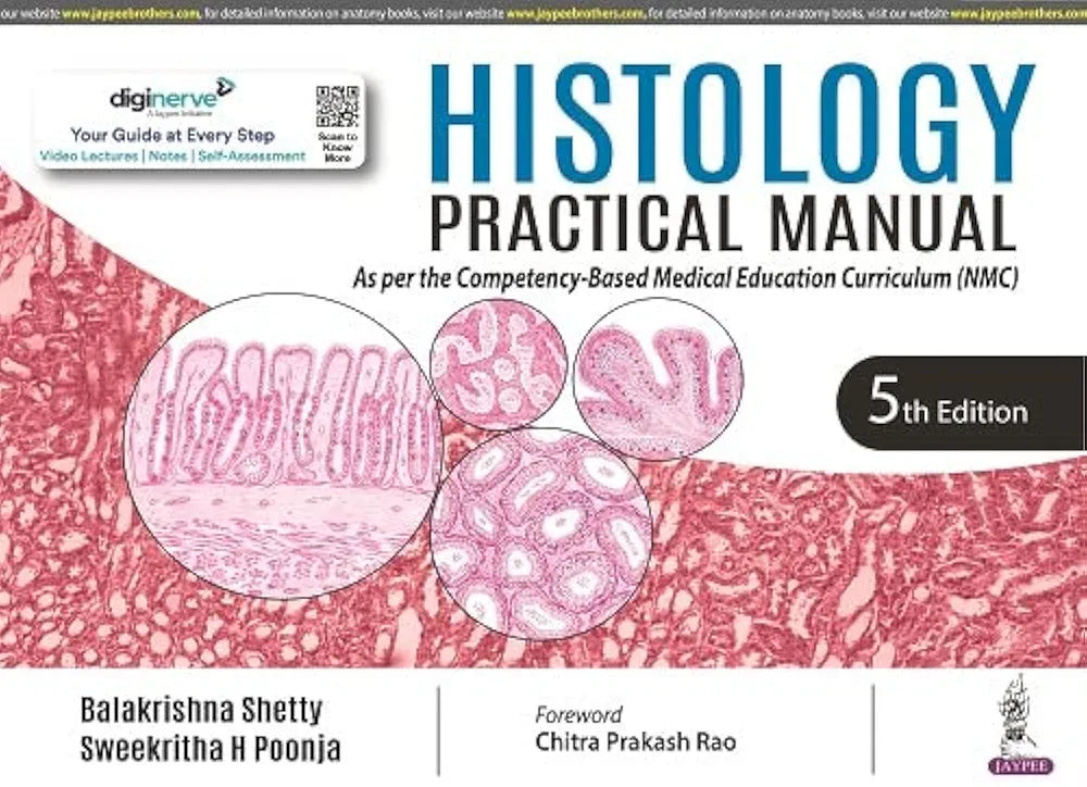 Histology - Practical Manual by Balakrishna Shetty 5th edition