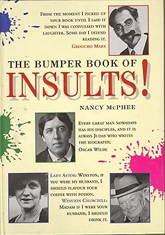 The Bumper Book of Insults by Nancy McPhee (GRADE - C)