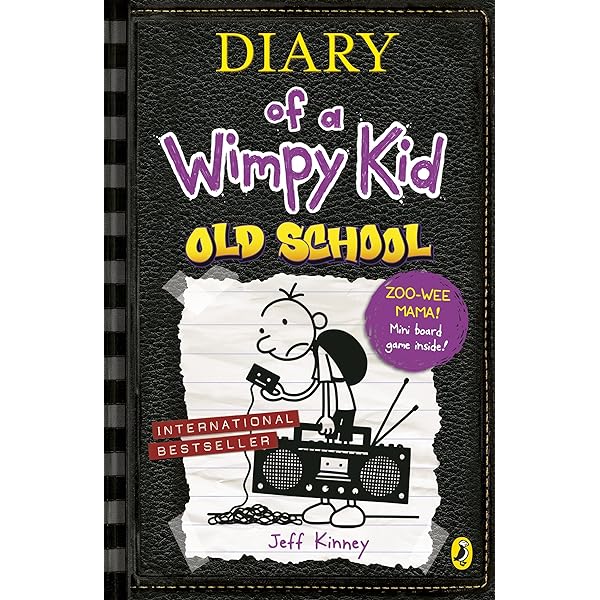 Diary of a Wimpy kid (Old school) (JEFF KINNEY) [paperback]