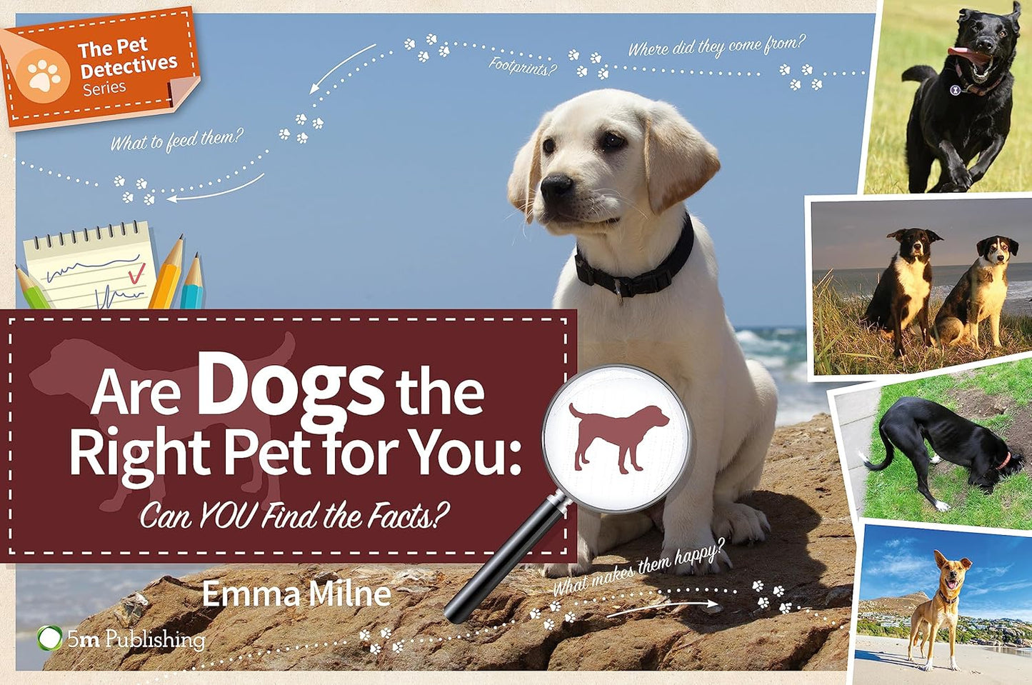 Are Dogs the Right Pet for You: Can YOU Find the Facts? (The Pet Detectives Series) Paperback – December 21, 2016 by Emma Milne (Author)