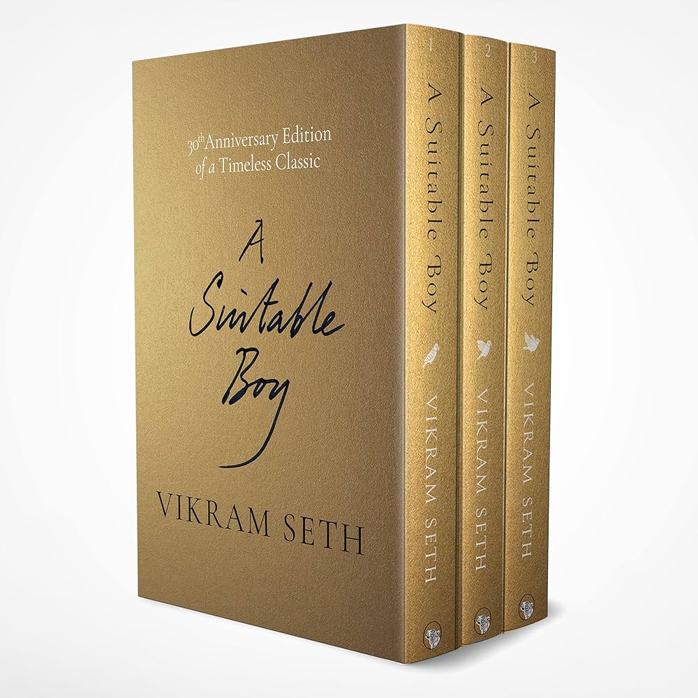 A SUITABLE BOY box set BY VIKRAM SETH (GRADE - A)
