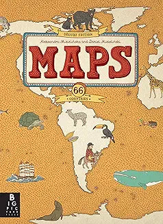 Maps: Deluxe Edition by Aleksandra Mizielinska and Daniel Mizielinski  (Grade - D)
