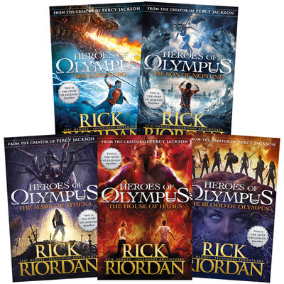 Heroes of Olympus (complete collection )(Rick Riordan) [paperback]