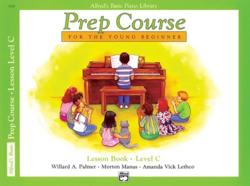 Alfreds Basic Piano Library Prep Course Lesson C by Willard A Palmer (Grade - D)