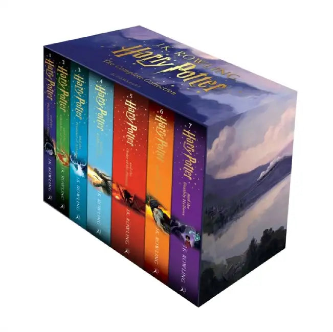 Harry Potter Box Set The Complete Collection by J. K. Rowling(Children’s Paperback) (GRADE - A)