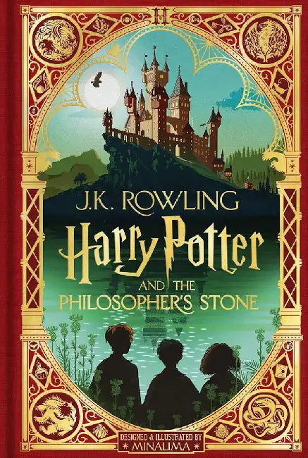 Harry Potter and the Philosopher’s Stone MinaLima Edition by J. K. Rowling (GRADE - C)