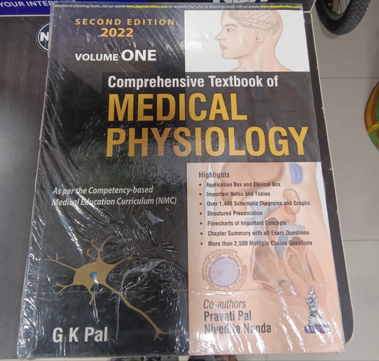 COMPREHENSIVE TEXTBOOK OF MEDICAL PHYSIOLOGY 2ND EDITION 2022 VOLUME 1 [GK PAL]