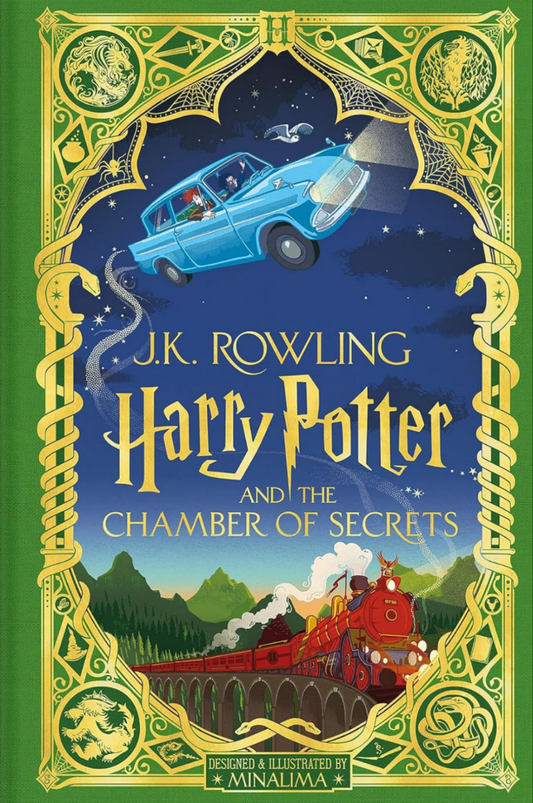 J.K. Rowling
 Harry Potter and the Chamber of Secrets: MinaLima Edition (Hardcover)