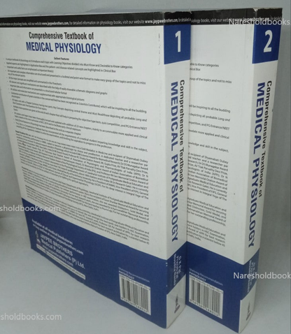 COMPREHENSIVE TEXTBOOK OF MEDICAL PHYSIOLOGY 2ND EDITION VOLUME 1 & 2 [GK PAL]