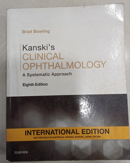 CLINICAL OPHTHALMOLOGY 8th EDITION [ELSEVIER]