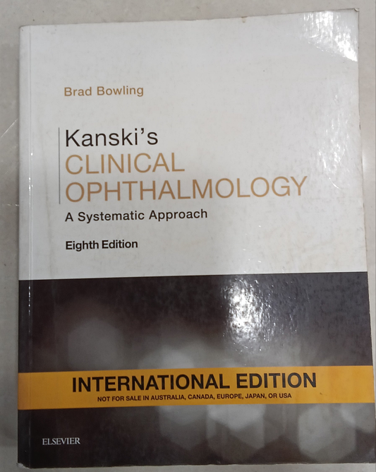 CLINICAL OPHTHALMOLOGY 8th EDITION [ELSEVIER]