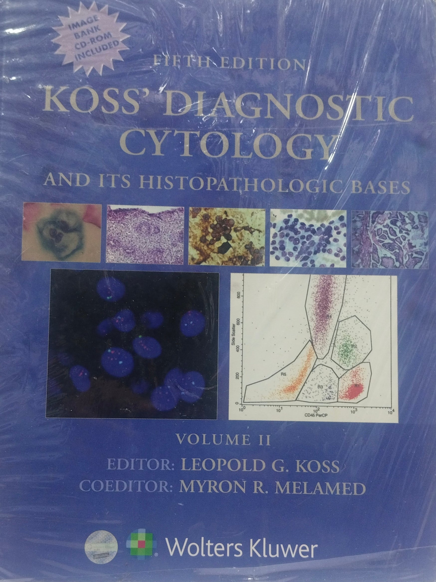 Koss’ Diagnostic Cytology and its Histopathologic bases by Leopold G.koss 5th edition (only volume 2)