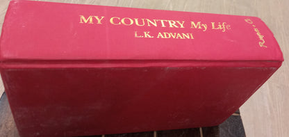 My Country, My Life(hard cover) , book condition-dust jacket is not present rest all things are well and new)