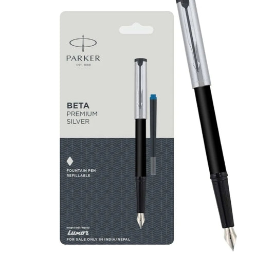 Ball pen fine pen blue ink refillable with Parker m systemark ball point refill