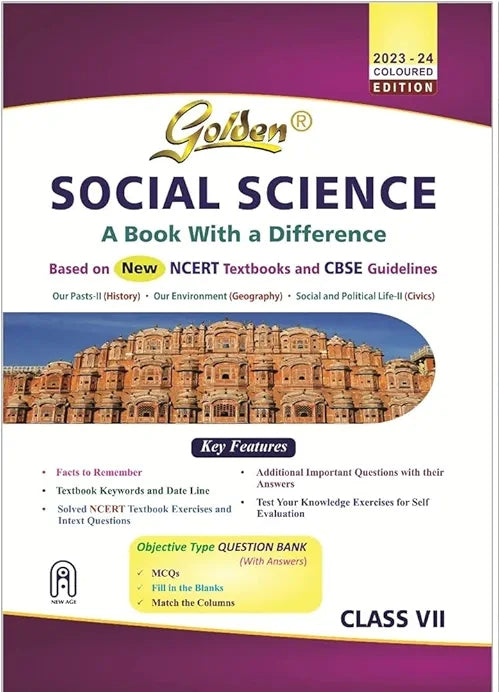 GOLDEN SOCIAL SCIENCE 2023-24 CLASS 7