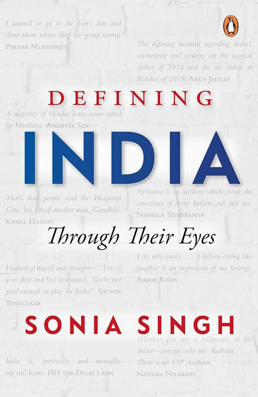 Defining India: Through Their Eyes [Hardcover] Singh, Sonia