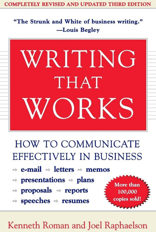 Writing That Works