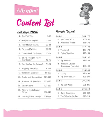Arihant All in one Class 5- A Guide cum Practice Book for all Subjects (Maths, English, Hindi & EVS) | Based on NCERT Textbooks | Exam 2025