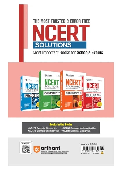 Arihant NCERT Exemplar Problems-Solutions for Physics 12th | Fully updated as per the latest rationalized NCERT