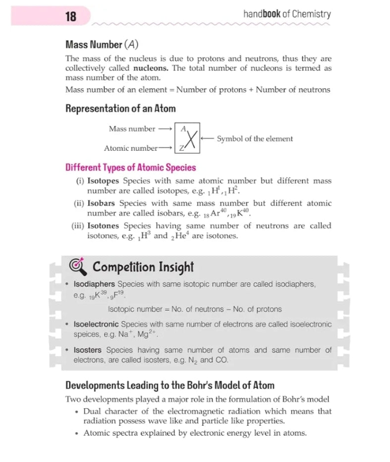 Arihant Handbook Chemistry for class 11th-12th, Engineering, Medical & other Competitions | With Fantastic 4- Value Points | Competition Insight | Knowledge Boosters | Knowledge Library
