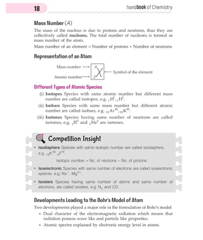 Arihant Handbook Chemistry for class 11th-12th, Engineering, Medical & other Competitions | With Fantastic 4- Value Points | Competition Insight | Knowledge Boosters | Knowledge Library