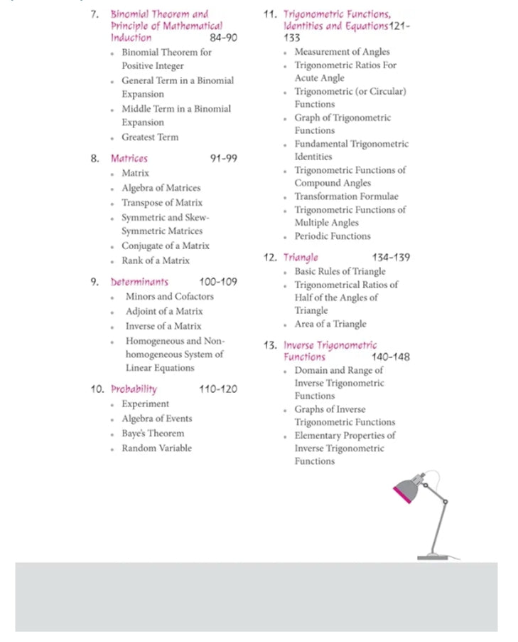 Arihant Handbook Mathematics for class 11th - 12th, Engineering, & Other Competition | With Fantastic 4- Value Points, Competition Insight, Knowledge Boosters, Knowledge Library