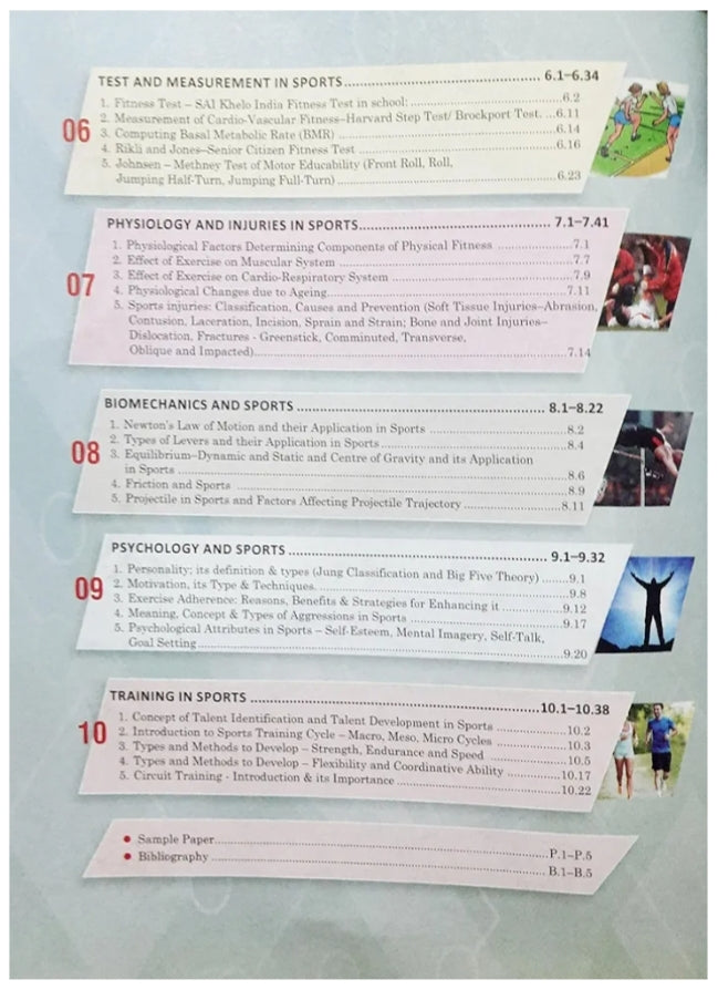 Health and Physical Education for Class XII by V.K.Sharma, CBSE/NCERT Textbook new edition 2025-2026 examination