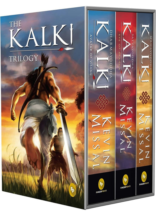 The Kalki Trilogy (Set of 3 Books) - Avatar of Vishnu; Eye of Brahma; Sword of Shiva