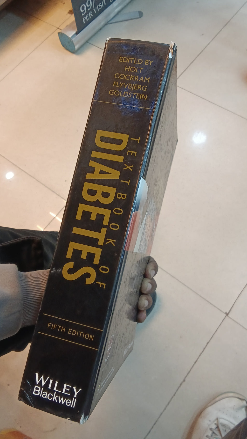 TEXTBOOK OF DIABETES 5th Edition Hardcovr by Richard I. G. Holt (Editor), Clive Cockram (Old)