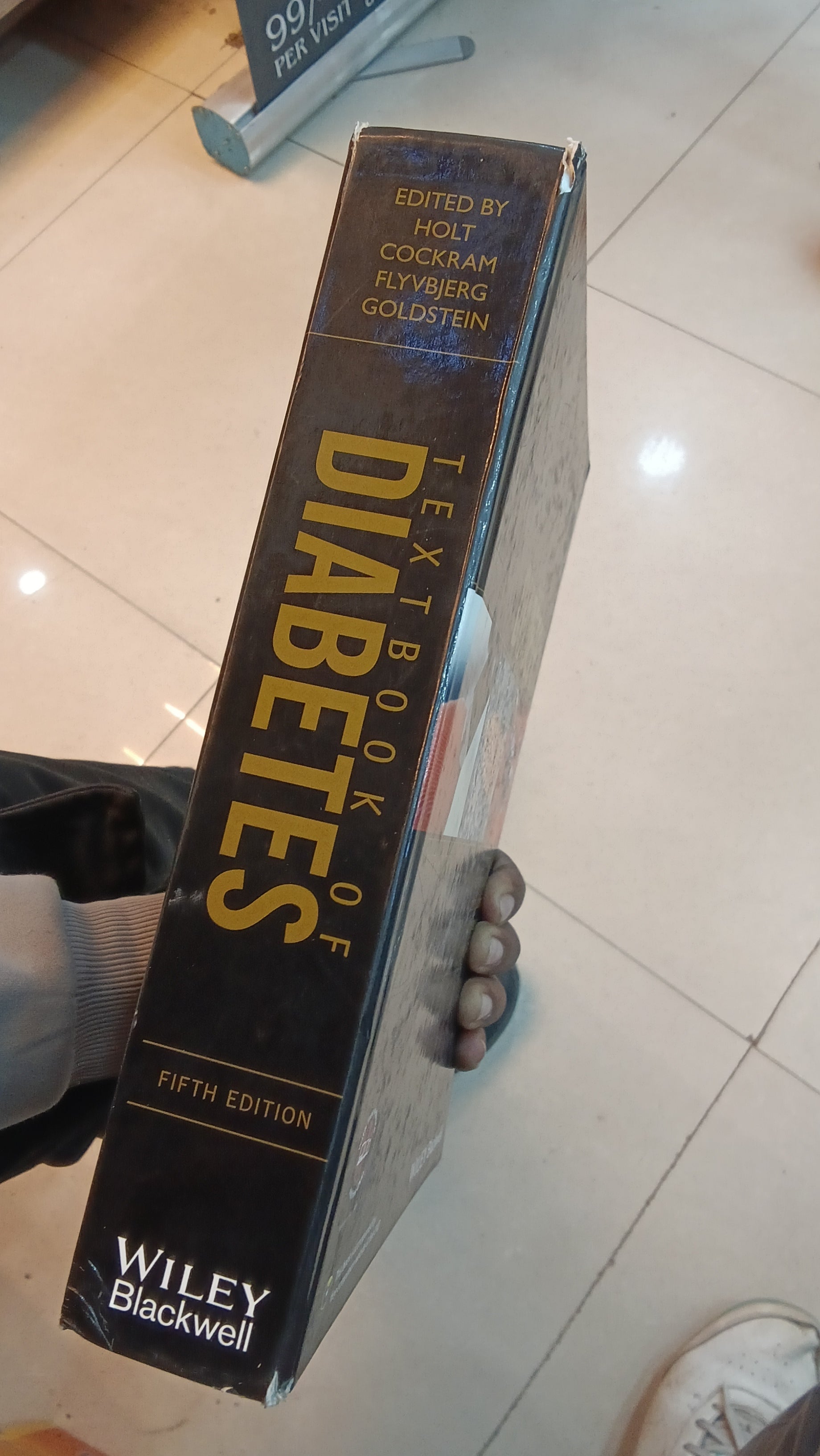 TEXTBOOK OF DIABETES 5th Edition Hardcovr by Richard I. G. Holt (Editor), Clive Cockram (Old)