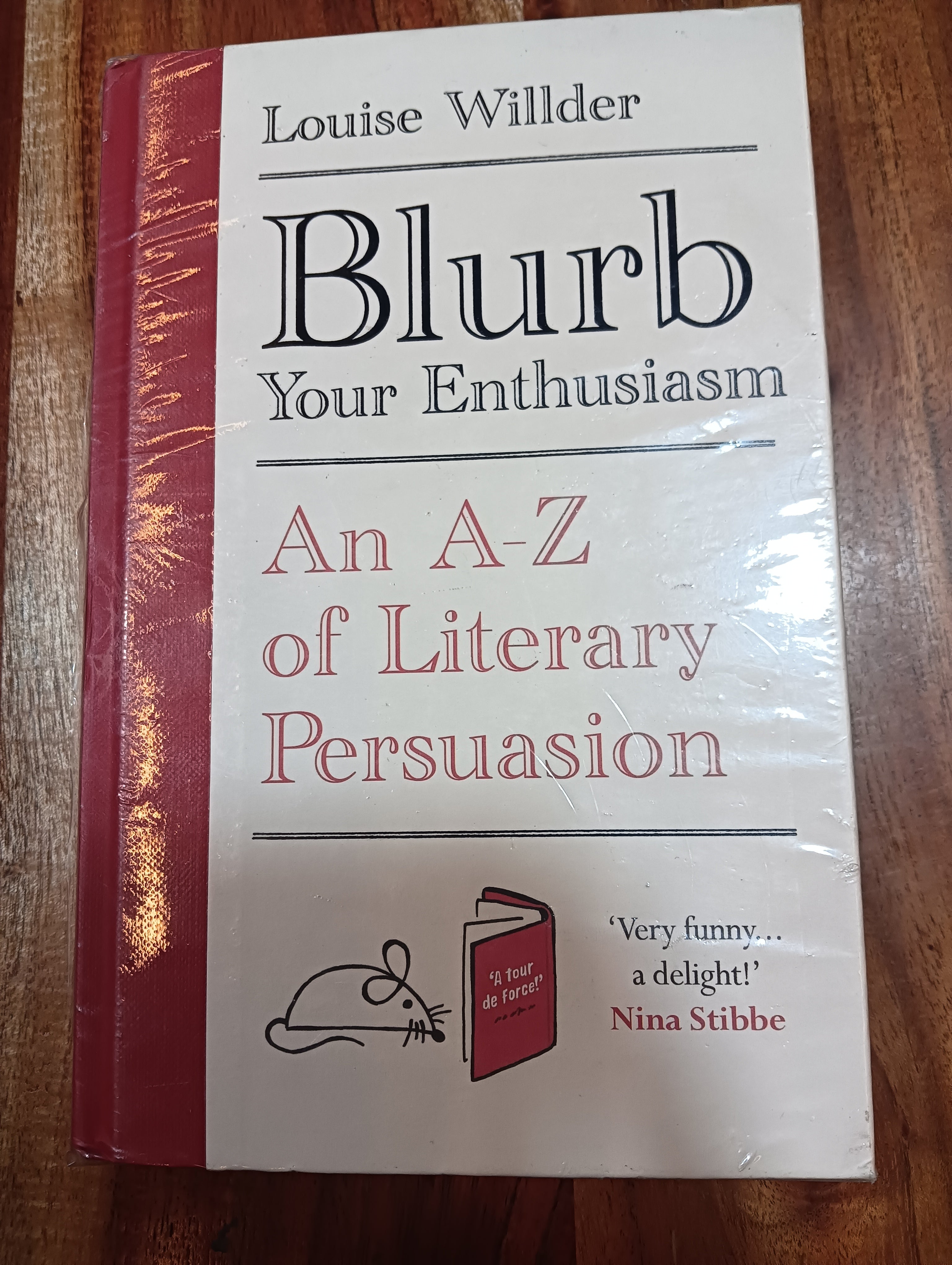 Blurb Your Enthusiasm by Louise Willder (Grade - A)