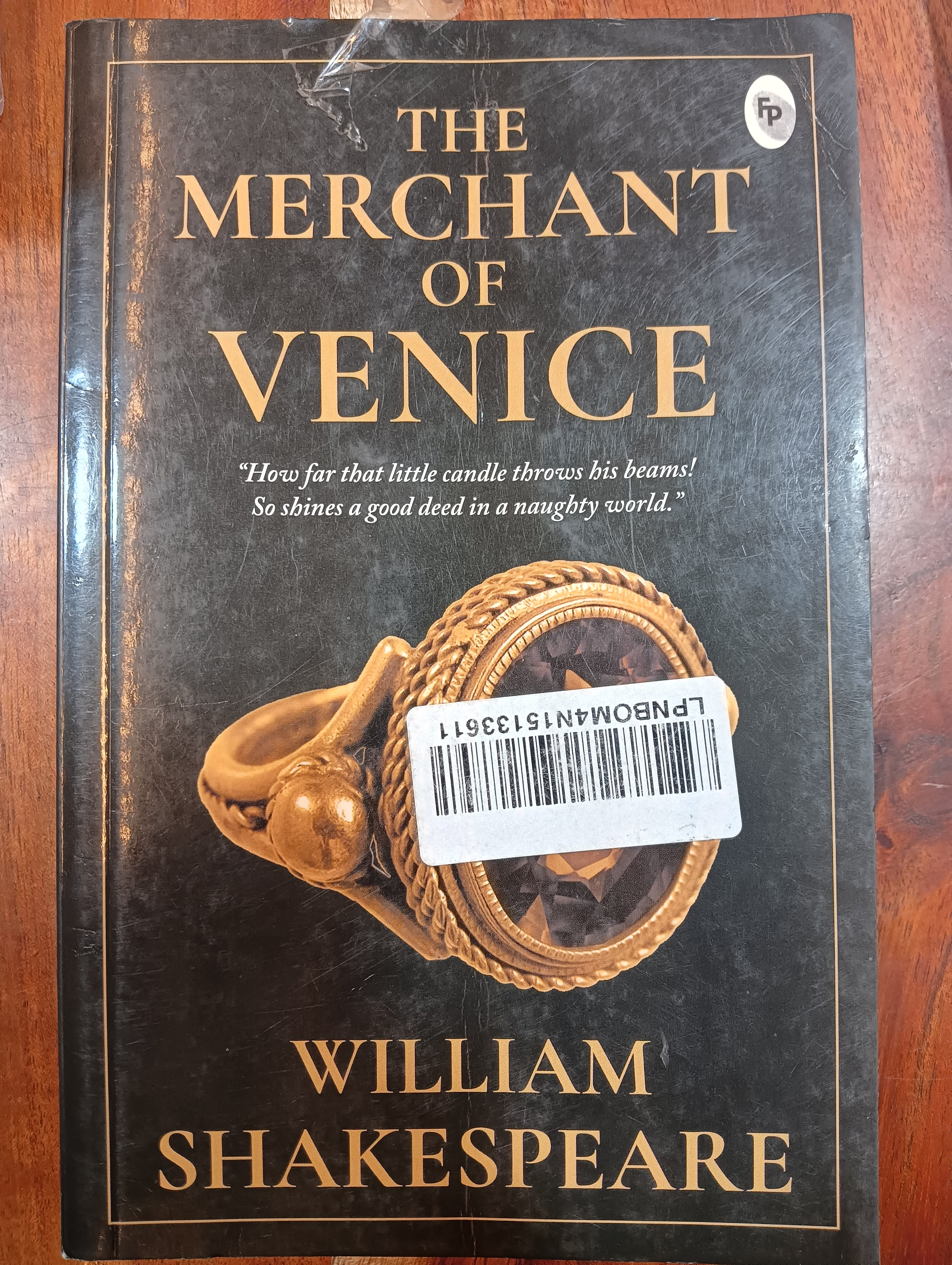 The merchant of Venice by William Shakespeare (Grade - B)