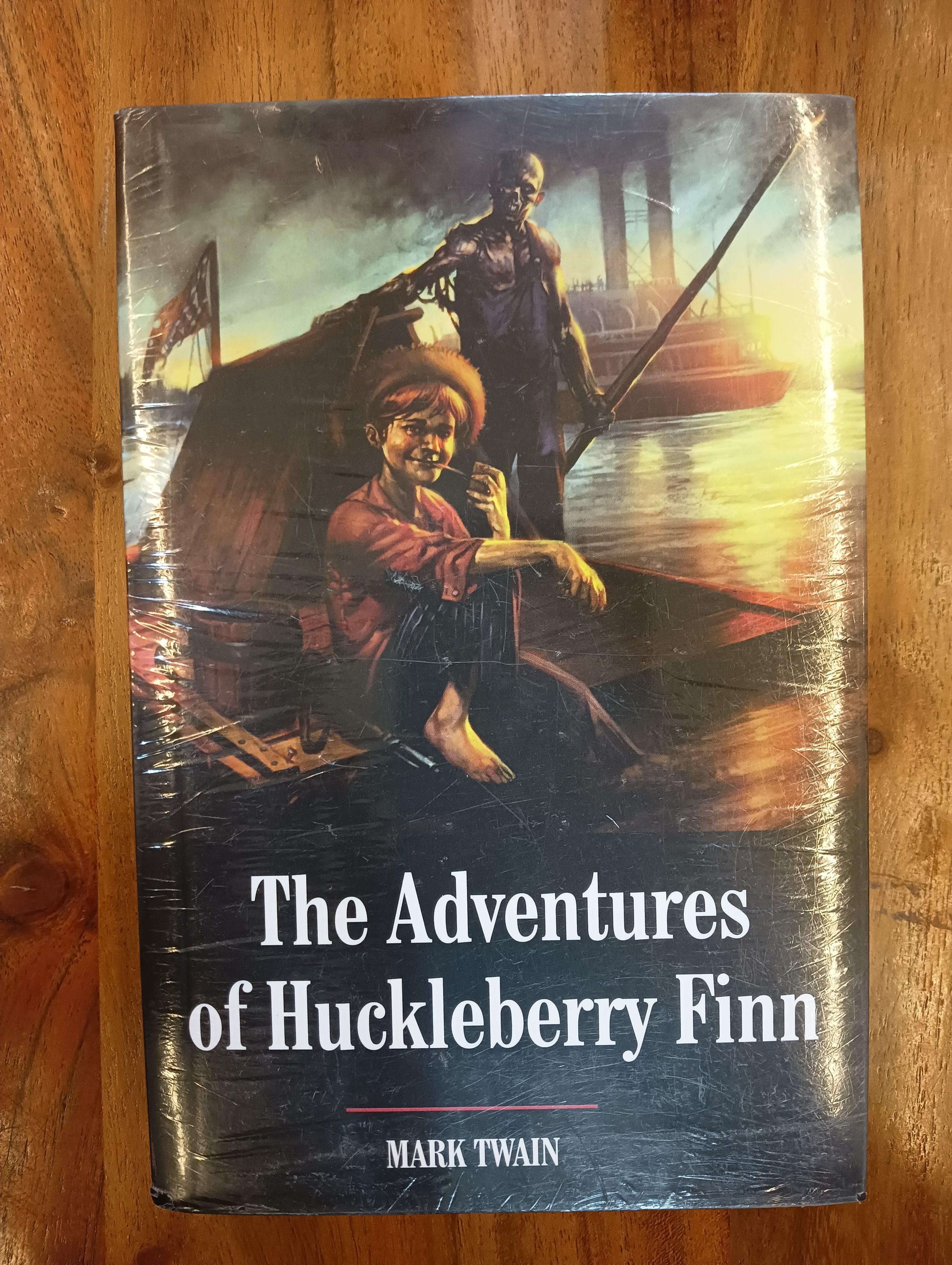 The Adventure of Huckleberry Finn by Mark Twain (Grade - A)