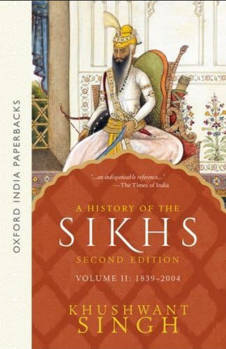 A History Of The Sikhs (1839-2004) - Vol. 2: Volume 2: 1839 - 2004