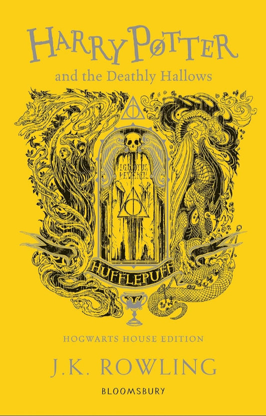 Harry Potter and the Deathly Hallows Hufflepuff paperback edition