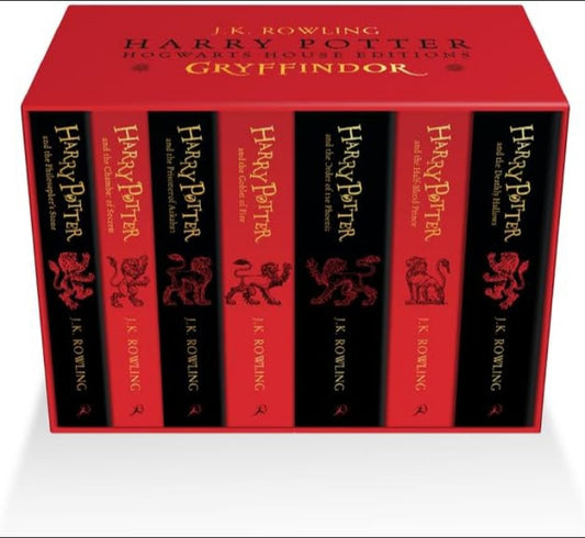 Harry Potter Gryffindor House Editions Hardcover Box Set