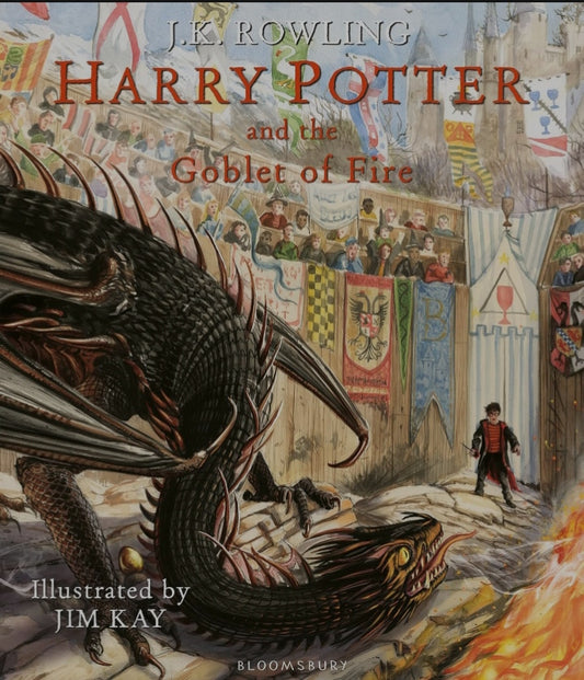 Harry Potter and the Goblet of Fire: Illustrated Edition hardcover