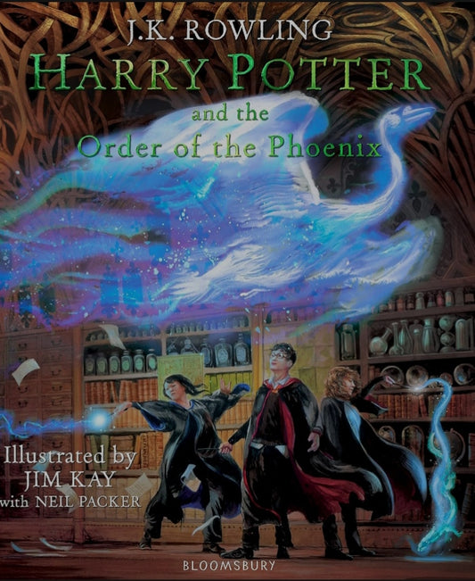 Harry Potter and the Order of the Phoenix hardcover illustrated edition