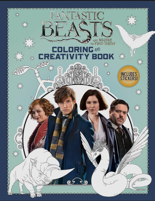 Fantastic Beasts and Where to Find Them color and creativity book