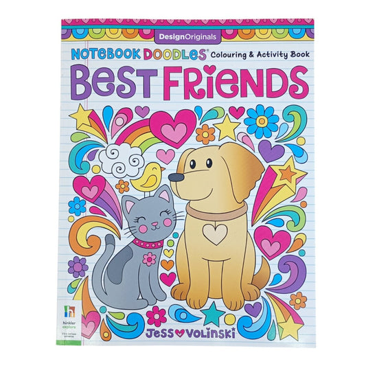 NoteBook Doodles ‘Best Friends’ Colouring Activity Book
