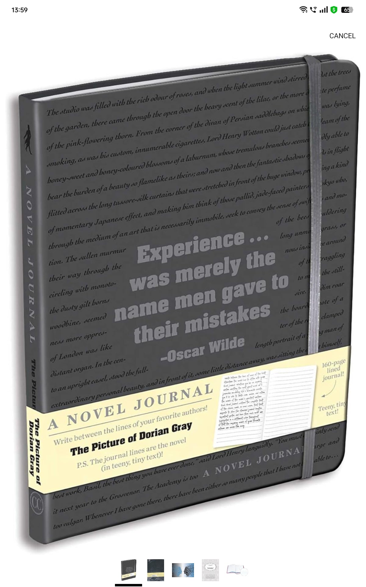 A Novel Journal: The Picture of Dorian Gray (Novel Journals)
Jou Edition