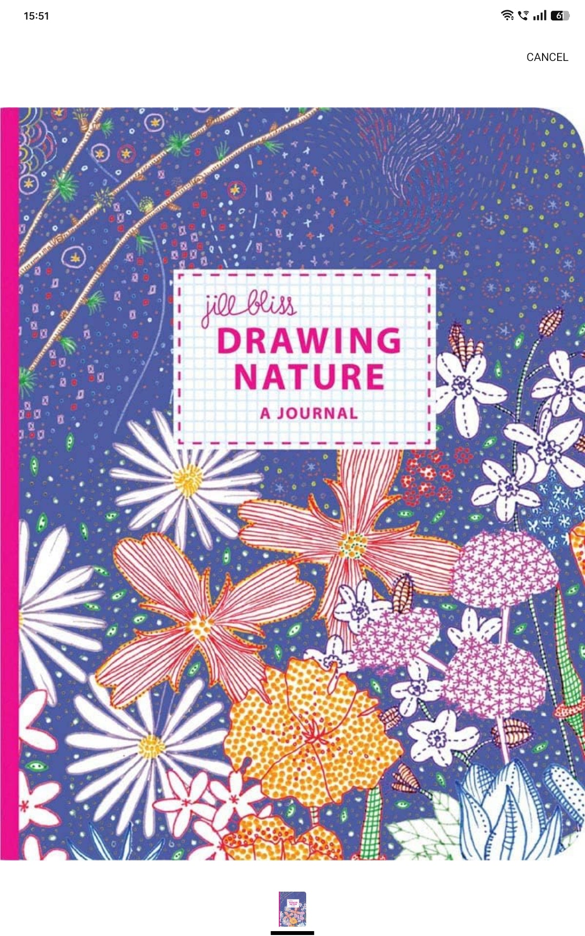 Drawing Nature Journal: A Journal by Jill Bliss