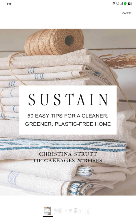 Sustain: 50 easy tips for a cleaner, greener, plastic-free home