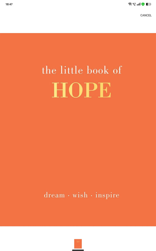 The Little Book of Hope: Dream. Wish. Inspire