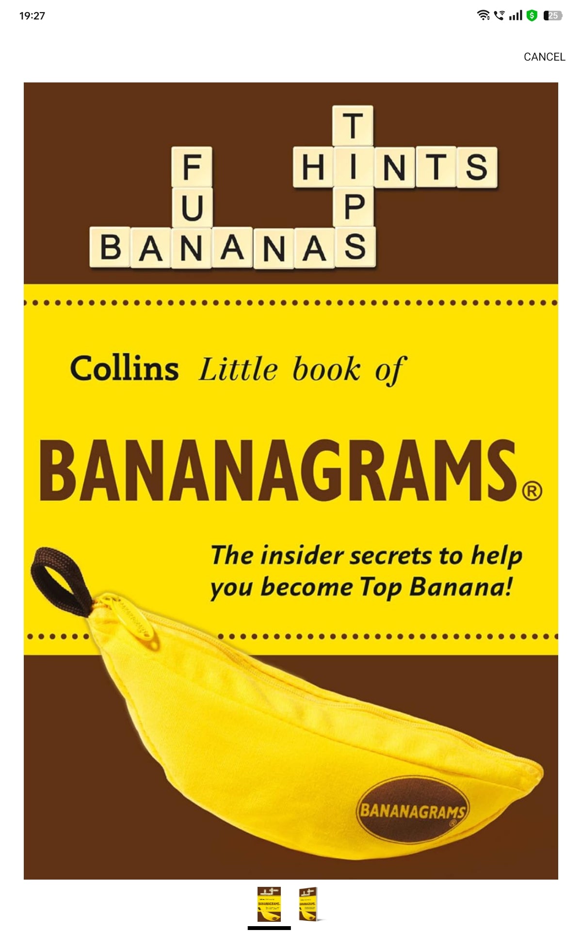 BANANAGRAMS®: The Insider Secrets to Help you Become Top Banana! (Collins Little Books)