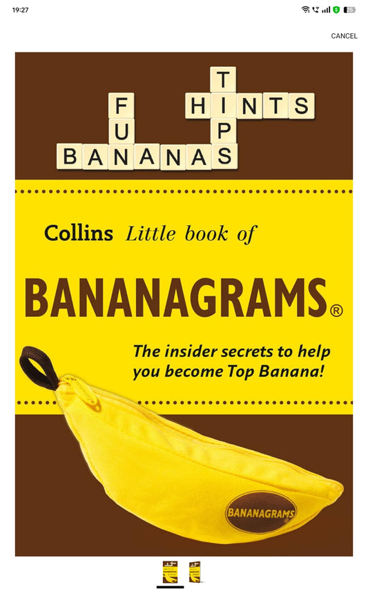 BANANAGRAMS®: The Insider Secrets to Help you Become Top Banana! (Collins Little Books)