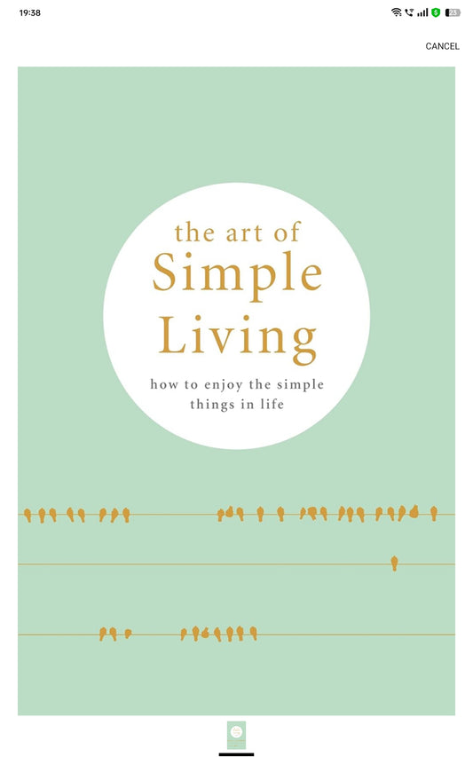 The Art of Simple living: How to enjoy the Simple Life: Tips, Exercises and Reflections For Cultivating Mindfulness