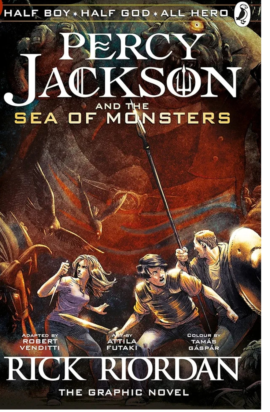 Percy Jackson and the Sea of Monsters: The Graphic Novel [Paperback]